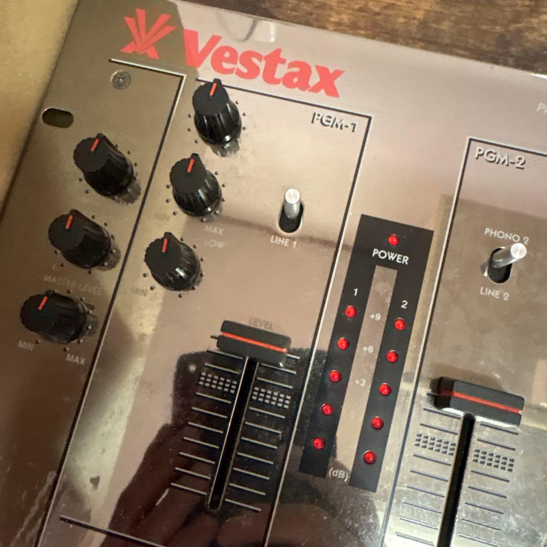 DJミキサー\"VESTAX\"PMC-03A純正アダプターつき！通電確認済み！