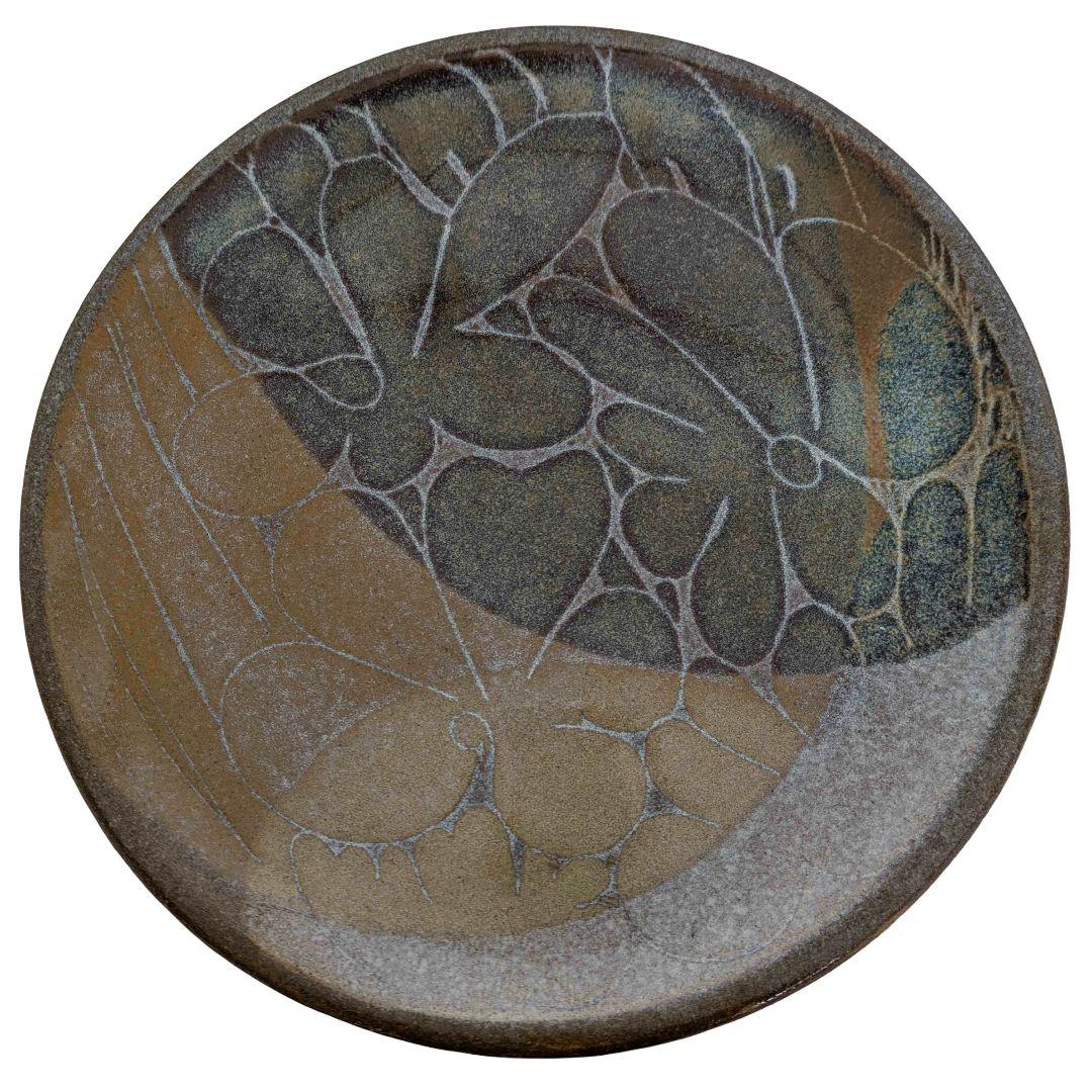 Crich Pottery 英国スタジオ陶器 平皿＆サラダボウル 未使用