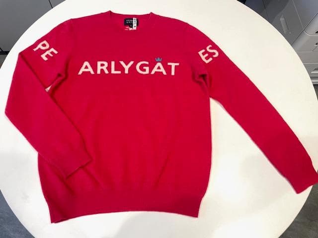 パーリーゲイツ PEARLY GATES　カシミヤ セーター　ピンク 0 S